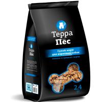 Корм Терра Пёс для собак мелких и средних прод 2,4кг