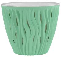 Кашпо Вдохновение 5,7л мятный/белый  