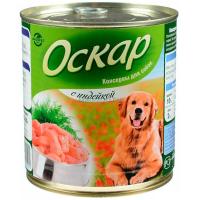 Собаки Оскар Индейка 350г 20шт ж/б/1176/ЧЗ