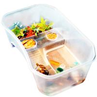 Черепашник с островком 40*24,5*13см/NMP-NX-11