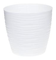 Кашпо ДЮНА 3л белый М3069  Кашпо ДЮНА 3л белый М3069