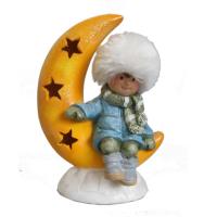 Девочка сидит на месяце L14W7H17  716414/W241 Девочка сидит на месяце L14W7H17  716414/W241