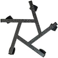 Подставка ЛОФТ СНЕЖИНКА напольная на колесах 35*35см РЗДИ