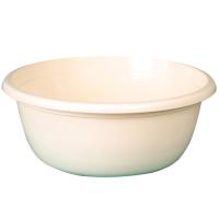 Таз 18л круглый слоновая кость 03028 /10шт/Арз