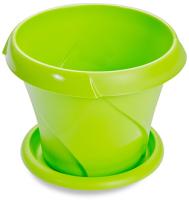Кашпо "Флориана" 0,7л салатовый С384САЛ