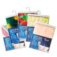 Штора д/ванной 180*180см микс 6666-mix /20шт/В