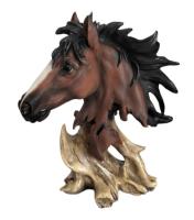 Фигура Голова лошади (акрил) H27W22L14 718589/I185