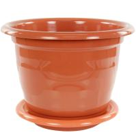 Кашпо Виола 3,5л коричневый