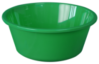 Таз 4л круглый зеленый 03021 /10шт/Арз