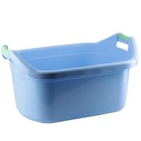 Таз 40л V=46л овальный голубой   Таз 40л V=46л овальный голубой