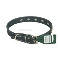 Ошейник кожа черный 1сл 25мм DONBARON Ошейник кожа черный 1сл 25мм DONBARON