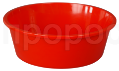 Таз 13л круглый красный 03026 Таз 13л круглый красный 03026