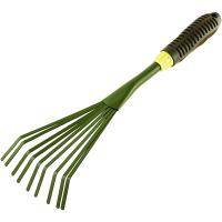Грабли веерные мини 9-ти зубые сталь эргон-ая ручка 270243 /24шт/48шт/ Park