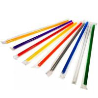 ПОС40253 Трубочки прямые 240*8мм (250шт) цветные /20шт/ ПОС40253 Трубочки прямые 240*8мм (250шт) цветные /20шт/