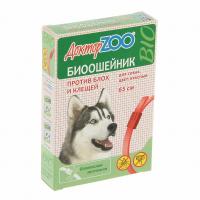 Ошейники Доктор ZOO БИО красный д/собак 65см/6шт/ZR0912/ЗР