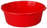 Таз 16л с ручками красный 03005 /10шт/Арз