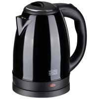 Чайник электр. 1,8л Homestar стальной черный HS-1010  006753 /12шт/ 