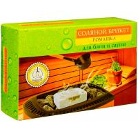 Соляной брикет с травами ромашка д/бани и сауны Банные штучки 1300г 32401/9шт/Профит 