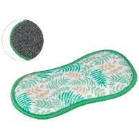 Губка-скраб д/посуды (1шт) 19*9,5см двух-я микрофибра+абразив 107842 /72шт/Рыжий Кот Губка-скраб д/посуды (1шт) 19*9,5см двух-я микрофибра+абразив 107842 /72шт/Рыжий Кот