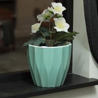 Кашпо Флюте 3л нефрит с вставкой