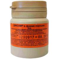 Шашка Диксам 50г порошок лечение респират.заб. в присутствии жив-ых и птиц