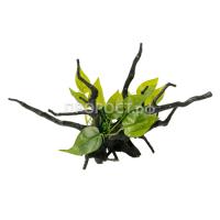 Грот Decor 202 Коряга с растением 34*16*20см