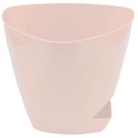 Кашпо Элеганс 0,5л пудровый с прик. под. /20шт/Рад