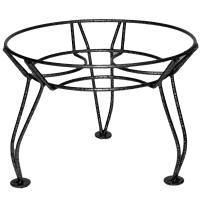 Подставка Настольная РЗДИ Столик мини 1 горшок черный Подставка Настольная РЗДИ Столик мини 1 горшок черный