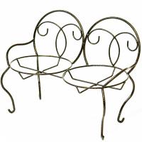 Подставка настольная на 2 горшок Стульчик   Подставка настольная на 2 горшок Стульчик