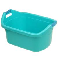 Таз 40л V=46л овальный бирюзовый /Рад