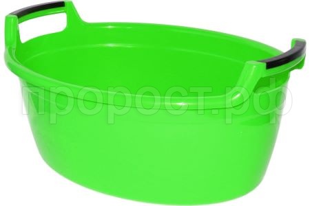Таз 25л овальный с ручками 08225 /Милих Таз 25л овальный с ручками 08225 /Милих
