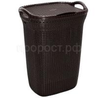 Корзина д/белья Santa 55л шоколадный 05074 /Милих Корзина д/белья Santa 55л шоколадный 05074 /Милих