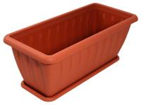 Балконный ящик 40см Фелиция терракот С185