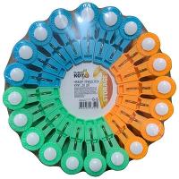 Прищепка д/белья (20шт набор) пластик 311377 Прищепка д/белья (20шт набор) пластик 311377