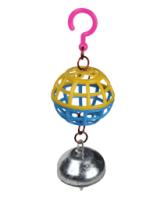 Игрушка д/поп Шарик с колокольчиком/250шт/Бриллиант
