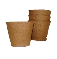 Торфяные горшки 110х100мм круглые Огородник 1шт Торфяные горшки 110х100мм круглые Огородник 1шт