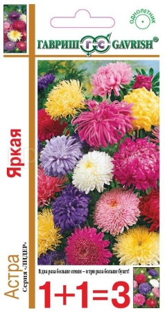 Астра Яркая смесь 0,6г серия 1+1 Астра Яркая смесь 0,6г серия 1+1