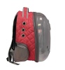 Рюкзак-переноска д/животн.с панор.видом вентил.отверст.28x33x41см иск.кожа красный/Рп033к/Евро Рюкзак-переноска д/животн.с панор.видом вентил.отверст.28x33x41см иск.кожа красный/Рп033к/Евро