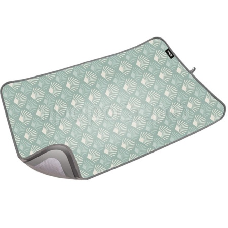 Коврик д/глажки белья малый с ракушками оливковый КГМ/1 Коврик д/глажки белья малый с ракушками оливковый КГМ/1