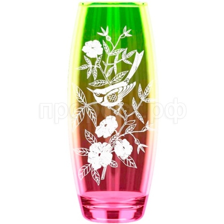 Ваза д/цветов Флора Иволга стекл. /966-Н7Г /6шт/ДК