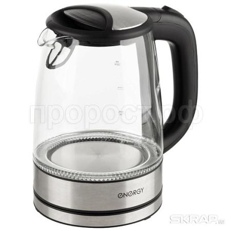 Чайник электр. 1,7л ENERGY стекло  E-237 /6шт/164111