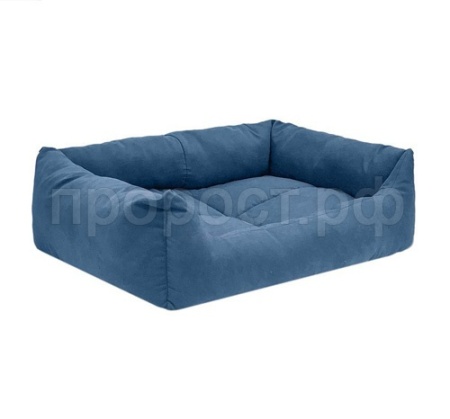 Лежанка прямоугольная пухлая №3 Манеж-бархат синий 65*49*16см/94433син Лежанка прямоугольная пухлая №3 Манеж-бархат синий 65*49*16см/94433син