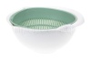 Дуршлаг 1,7л с миской фисташковый М1129 Дуршлаг 1,7л с миской фисташковый М1129