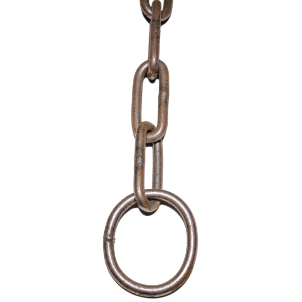 Цепь двухконцовая привязь для КРС №6 длиннозвенная
