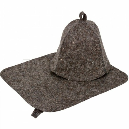 Набор подарочный "Банные штучки" 2 предмета(шапка,коврик) 41344/20шт/Профит Набор подарочный "Банные штучки" 2 предмета(шапка,коврик) 41344/20шт/Профит