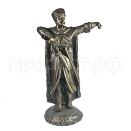 Фигура Джигит (бронза) L19W23H45см 713382/F663