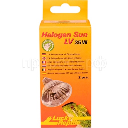 Лампа галогенная LUCKY REPTILE Halogen Sun LV 35Вт 2шт (Германия) HSL-35 Лампа галогенная LUCKY REPTILE Halogen Sun LV 35Вт 2шт (Германия) HSL-35