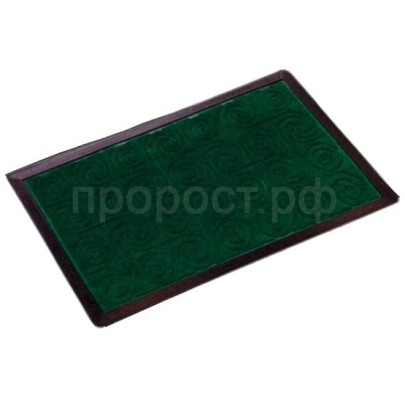 Коврик придверный 40*60см Листья с подложкой из ПВХ 008453 /5/50шт/Рыжий Кот