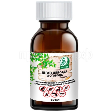 Деготь Доктор Грин 60мл флакон 50шт 