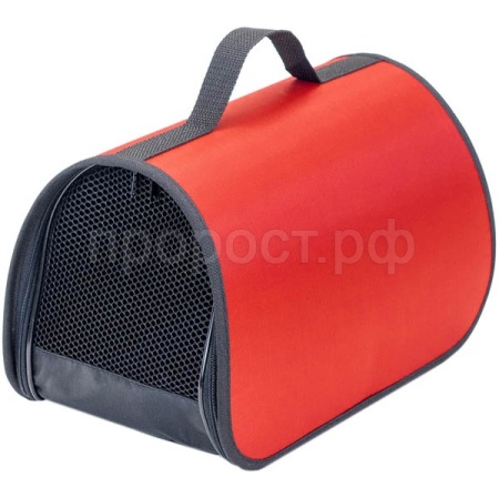 Сумка переноска ЧИП Саквояж №1 жесткая нейлон красный 36,5*22*22см/90001/ Сумка переноска ЧИП Саквояж №1 жесткая нейлон красный 36,5*22*22см/90001/